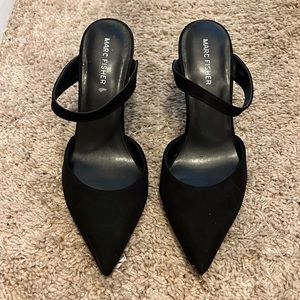 Marc Fisher slip on pointed toes stilettos